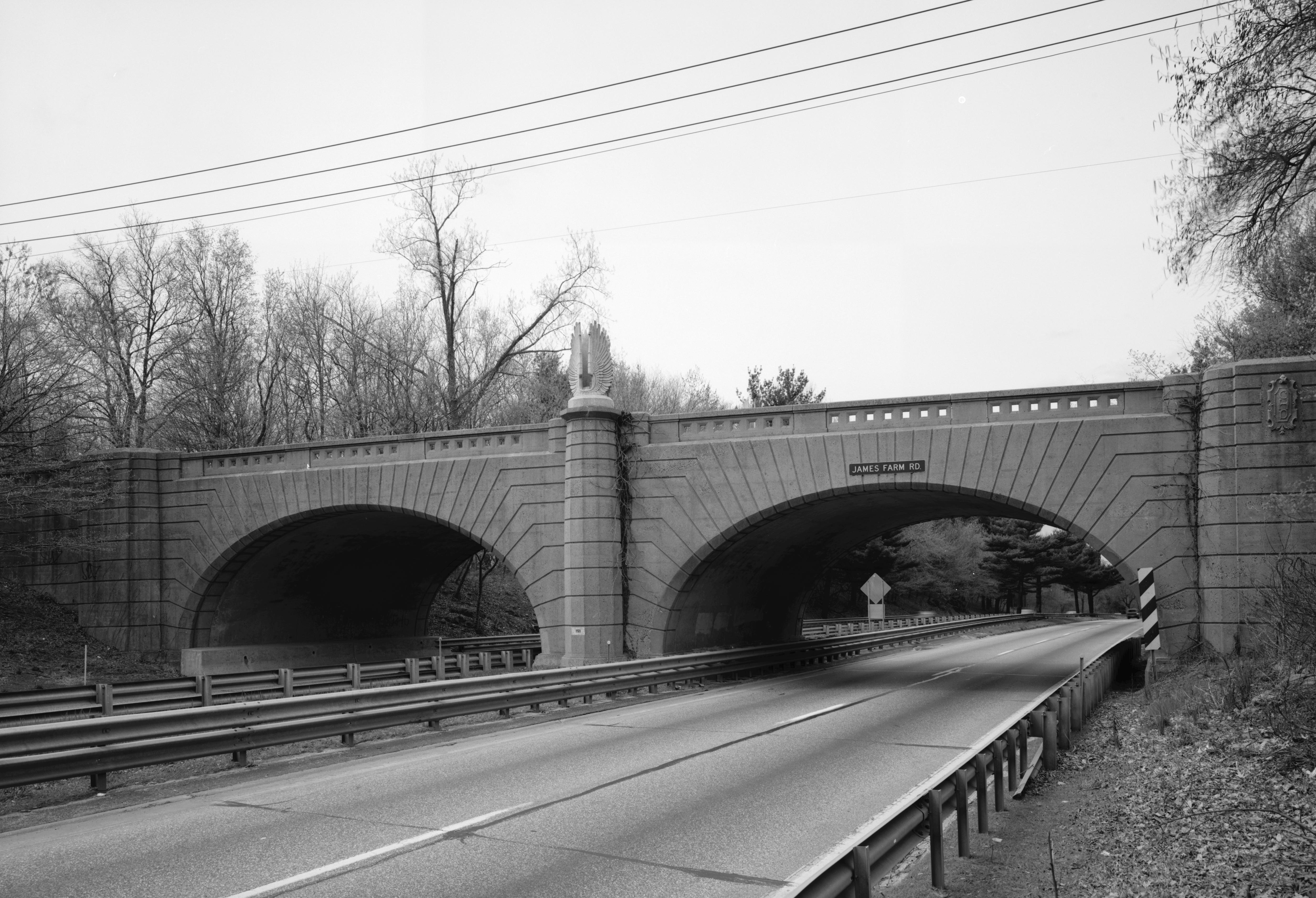 A bridge on the Merritt Parkway